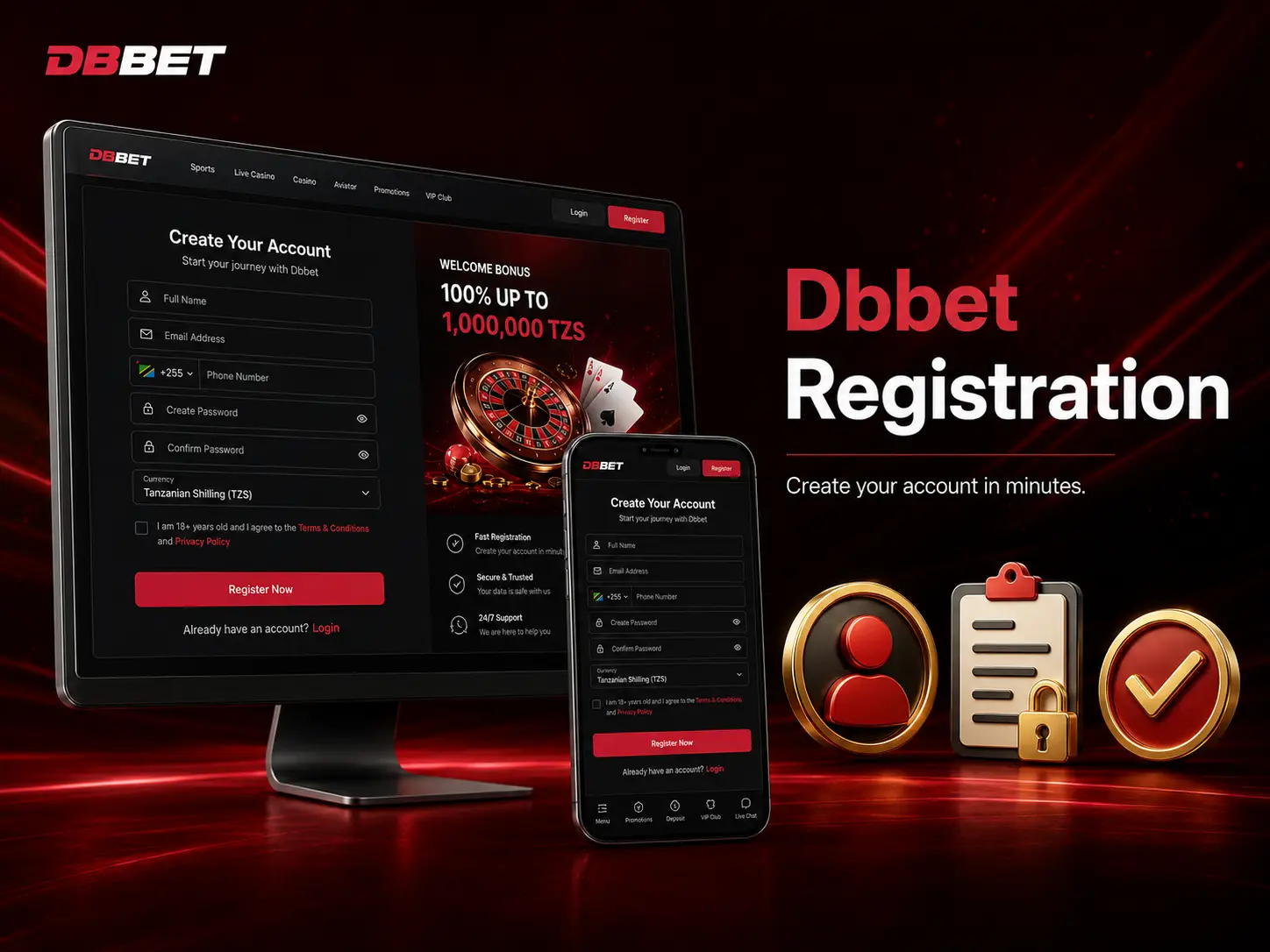 DBbet Sign-Up