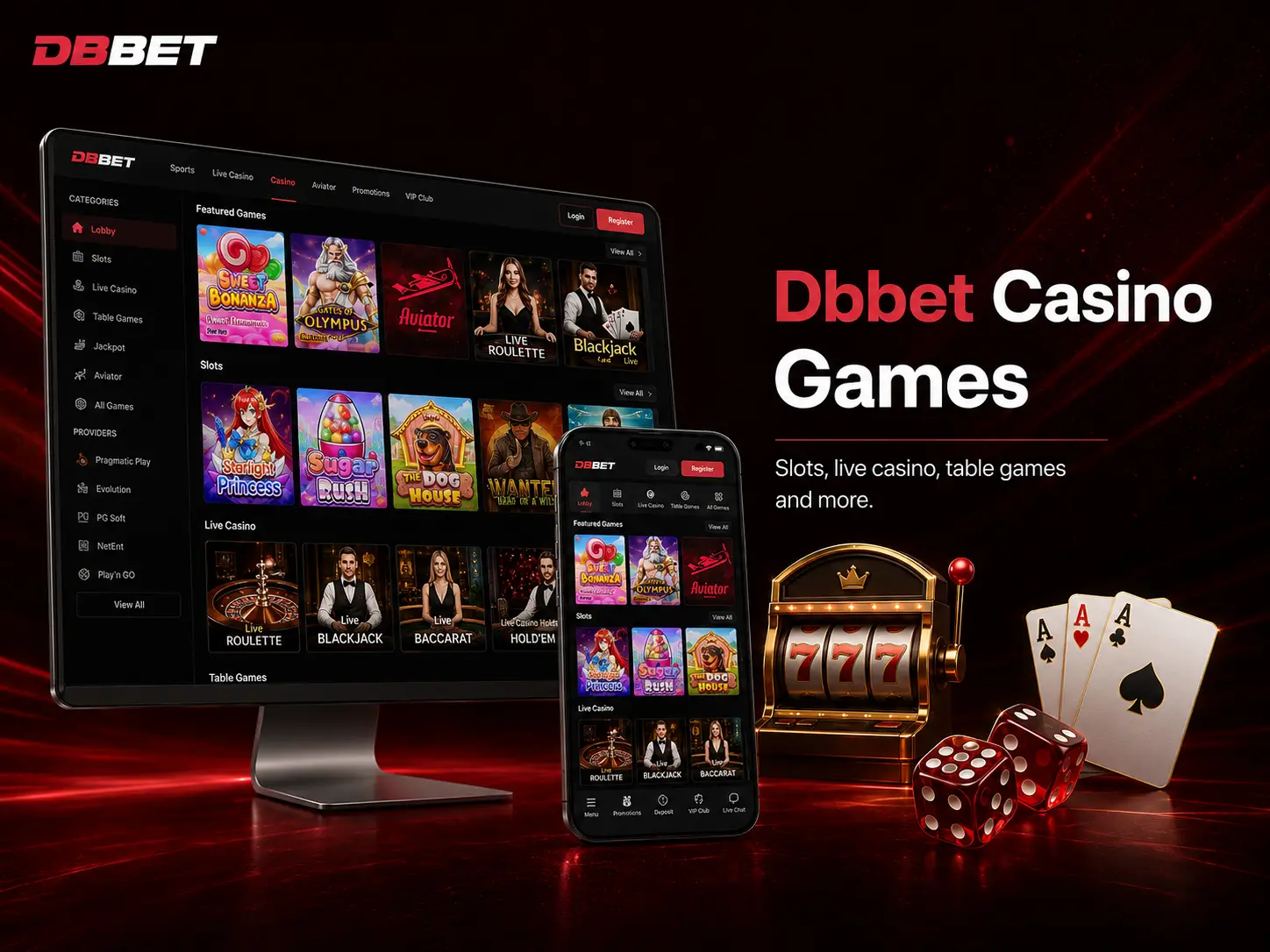 Casino Games Dbbet in Tanzania