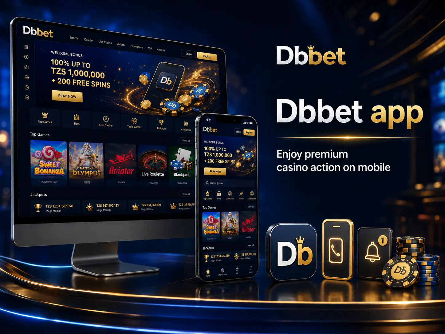 Mobile App Casino Dbbet